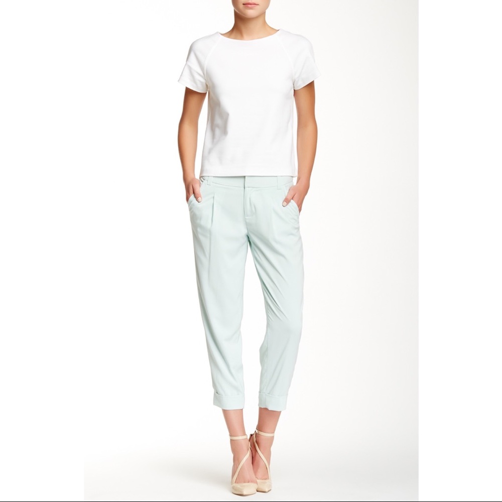 Alice + Olivia Arthur Cropped Pant